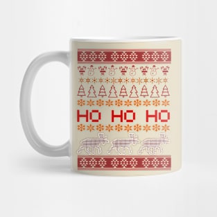 HO HO HO Ugly Sweater Mug